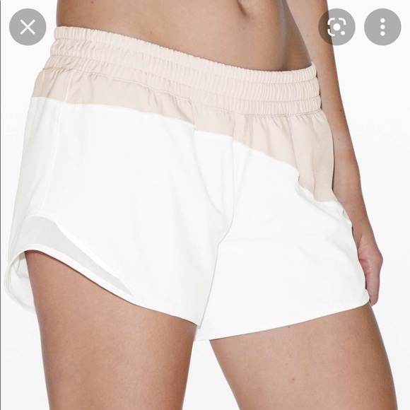 Lululemon asymmetrical hotty hot shorts - Picture 1 of 4
